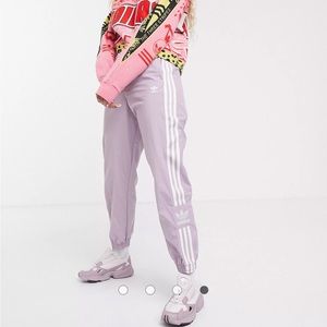 NWOT Adidas Originals Locked Up track pants in Lilac sz L